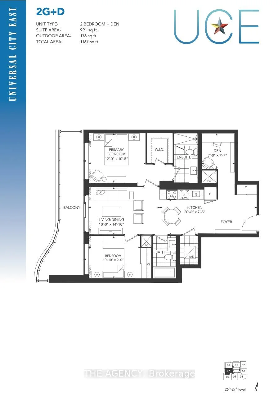 Photo 34 of Unit 2707, 1010 Sandy Beach Road, Pickering, Bay Ridges — HOMEH