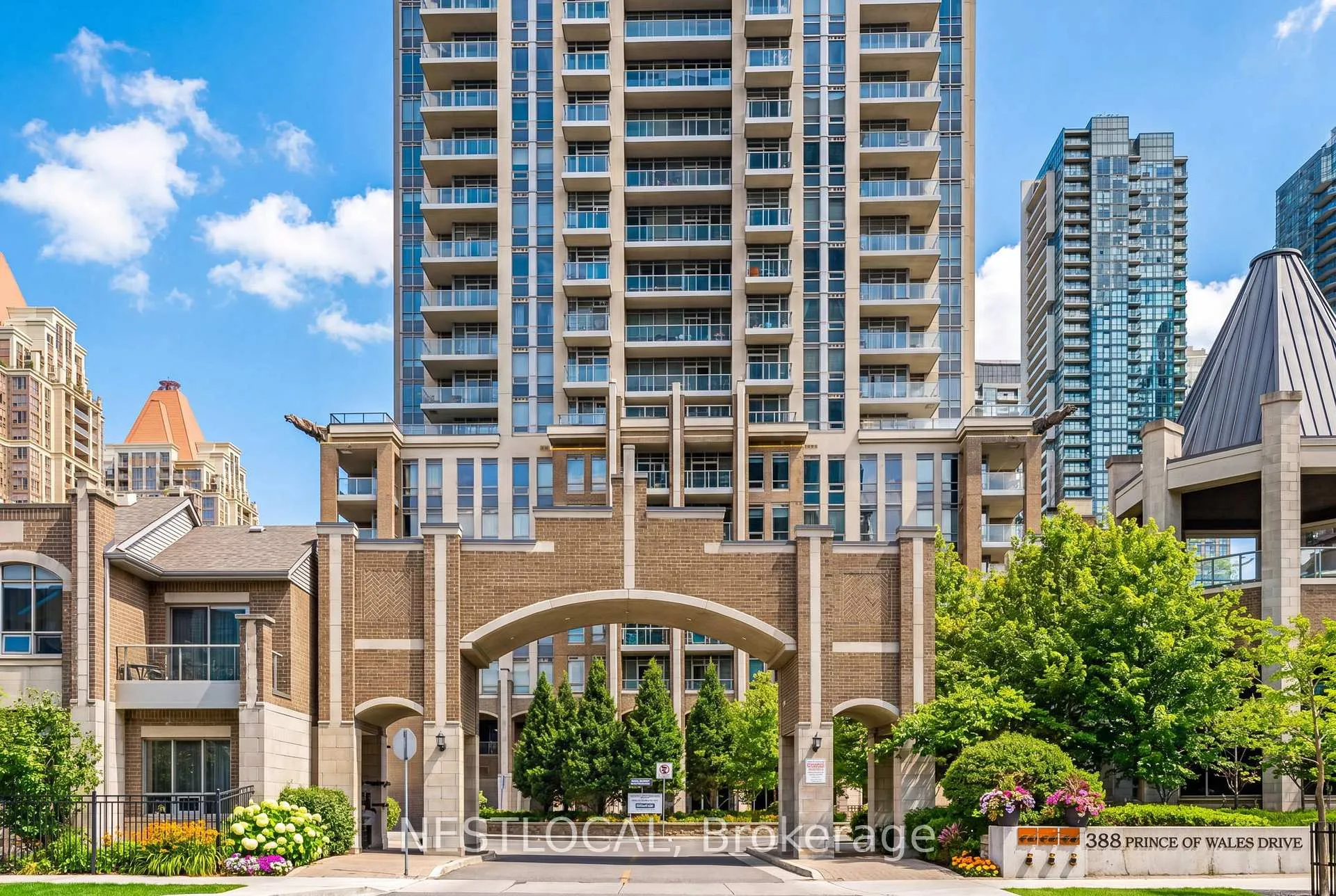 Front of Unit 2611, 388 Prince Of Wales Drive