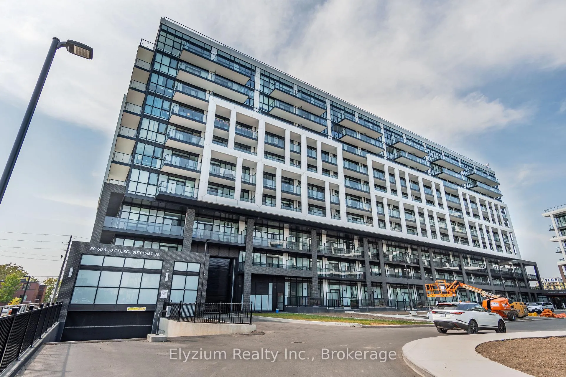 Front of Unit 112, 50 George Butchart Drive
