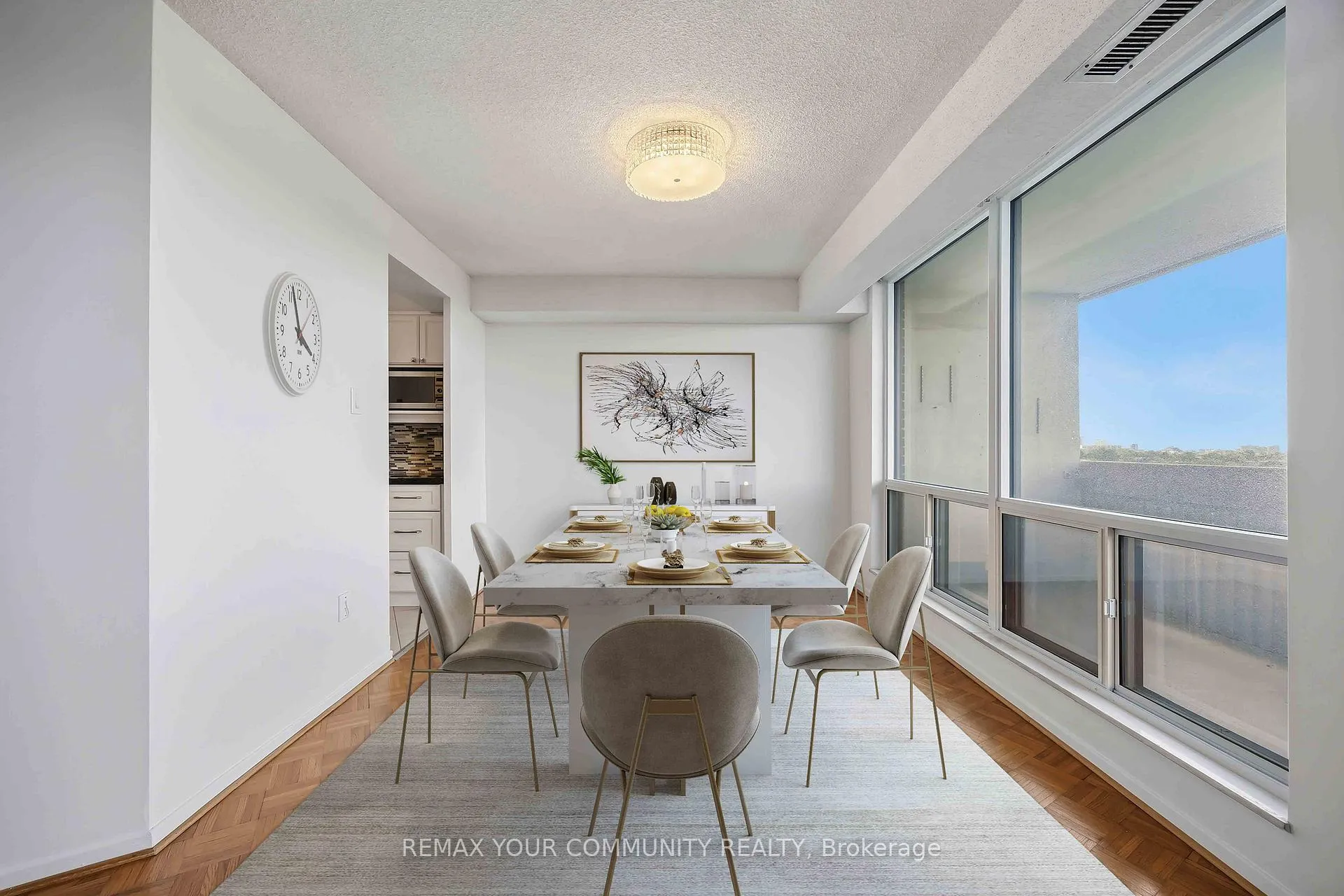 Photo 7 of Unit 801, 150 Neptune Drive, Toronto, Englemount-Lawrence — HOMEH