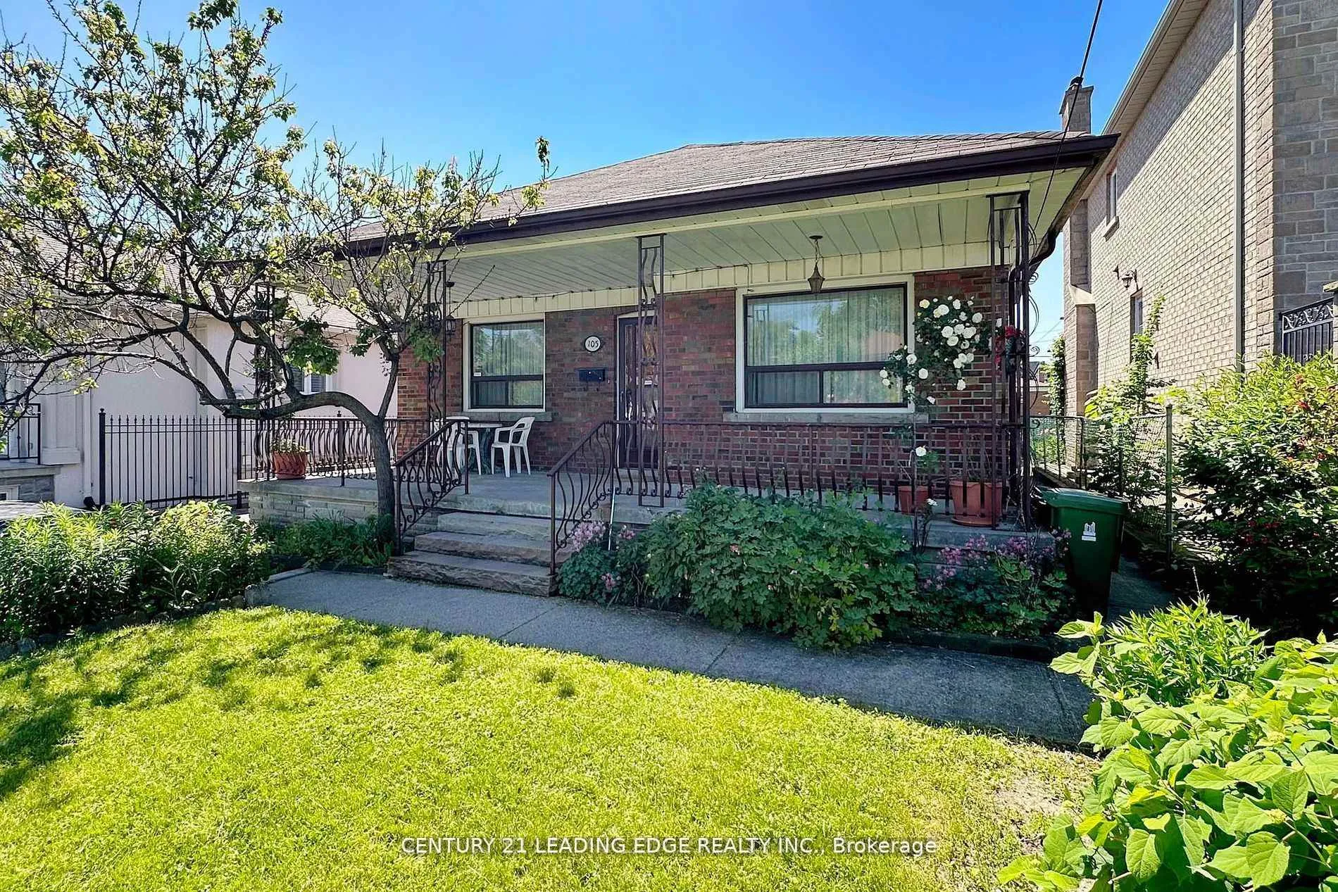 Front of 105 Regina Avenue