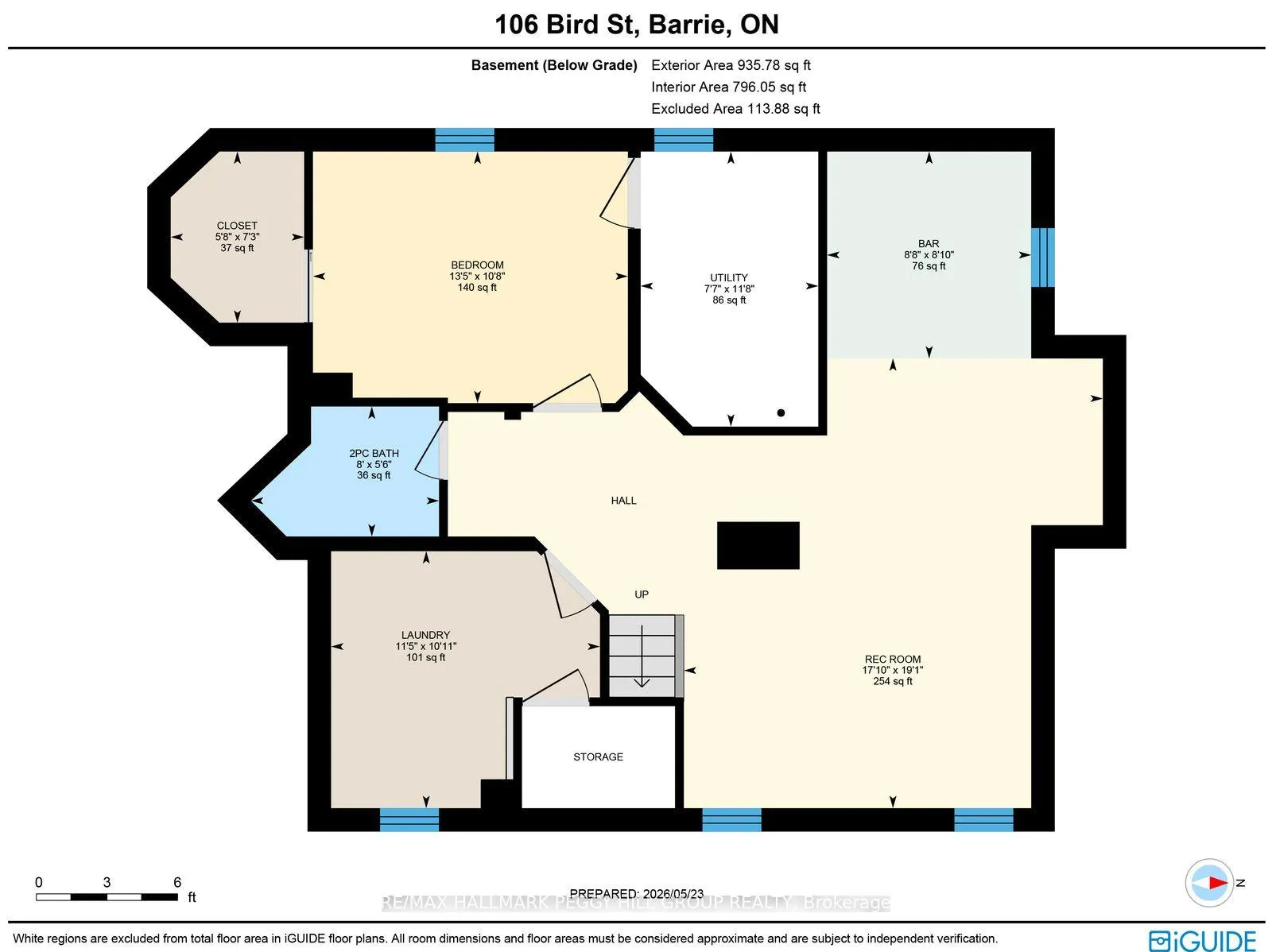 Photo 32 of 106 Bird Street, Barrie, Edgehill Drive — HOMEH