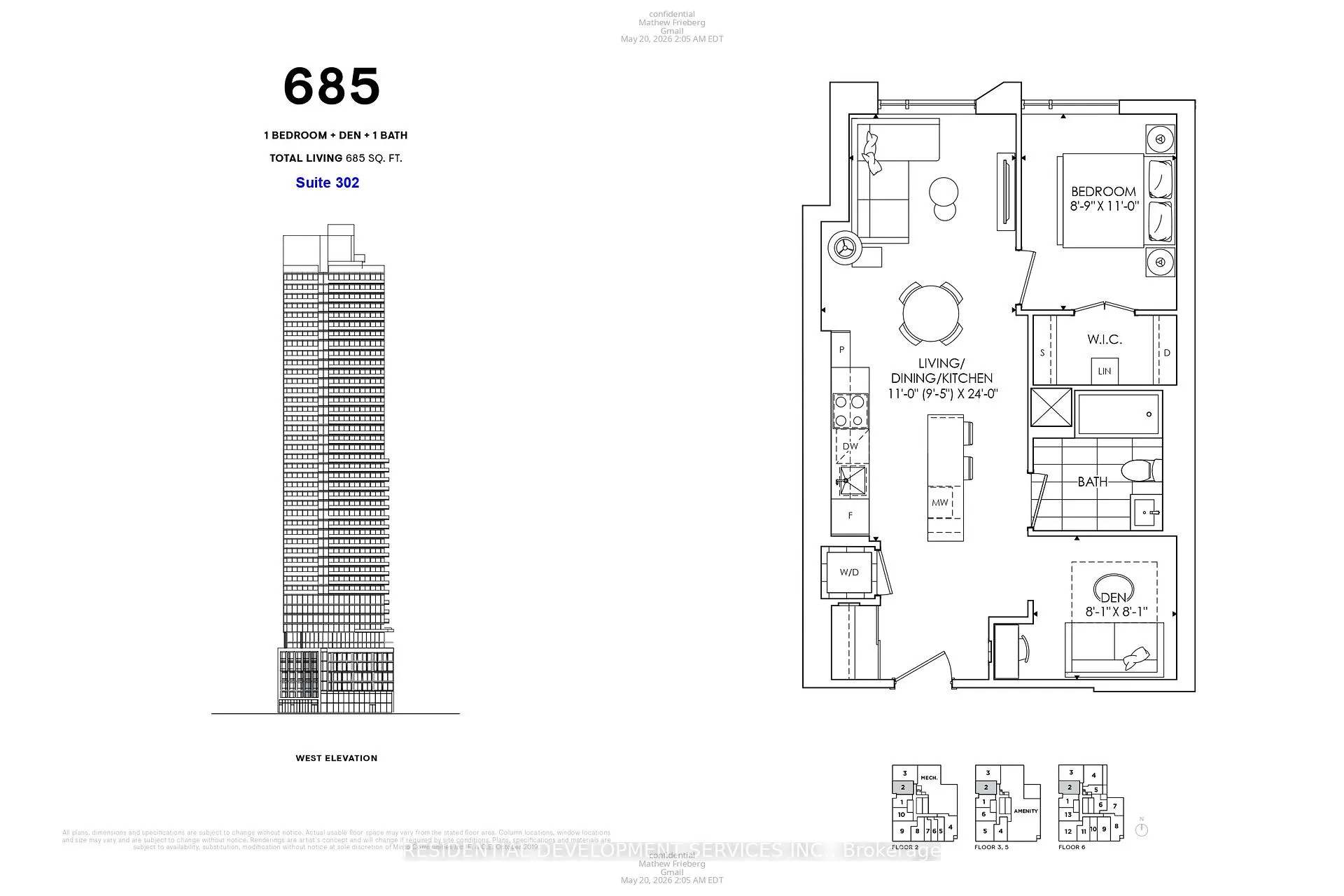Front of Unit 302, 89 Church Street