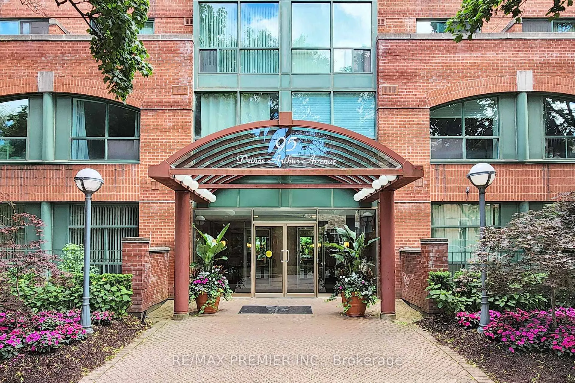 Front of Unit PH 824, 95 Prince Arthur Avenue