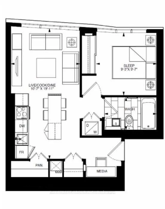Photo 5 of Unit 3801, 197 Yonge Street, Toronto, Church-Yonge Corridor — HOMEH