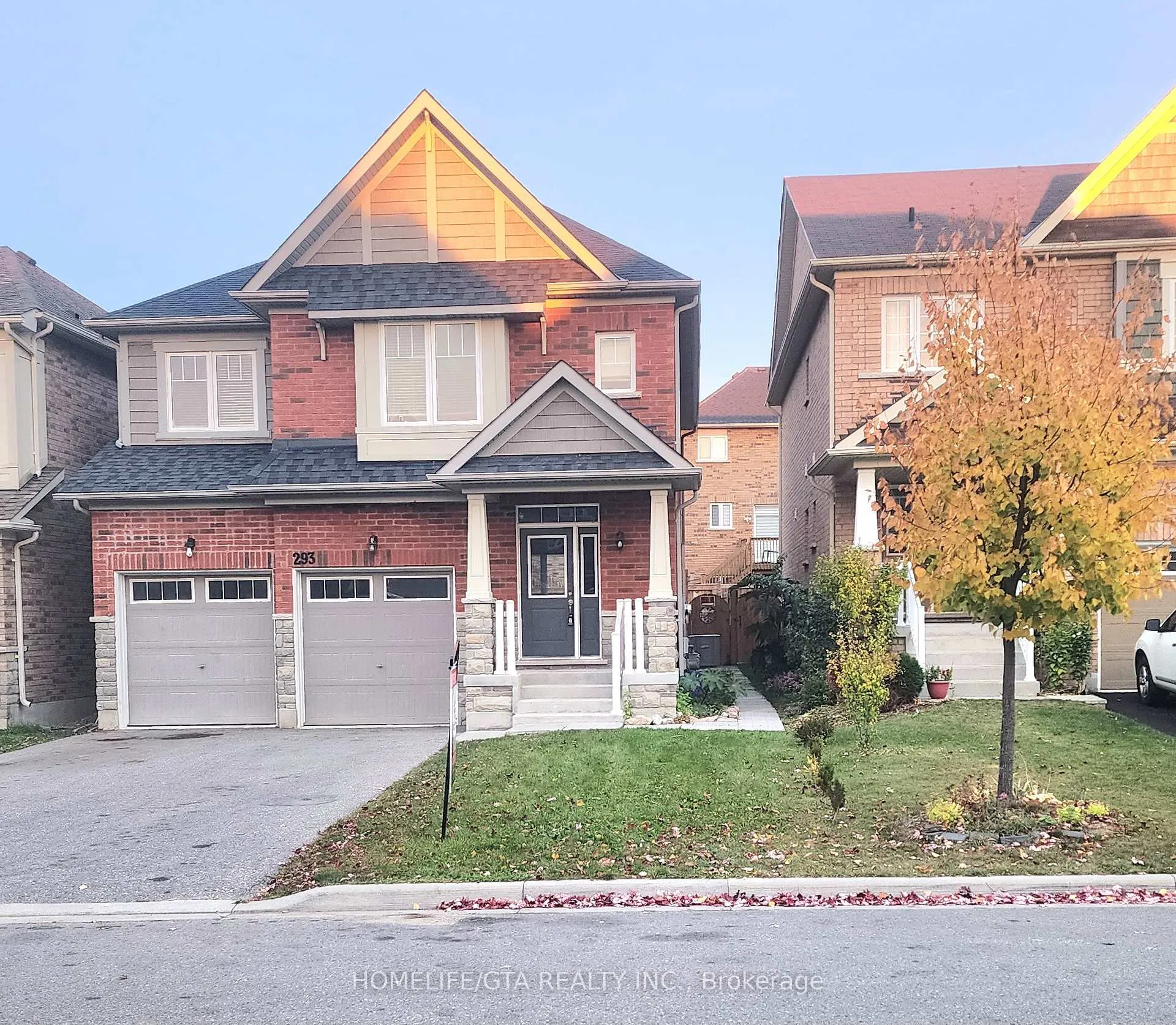 Front of 293 Pimlico Drive