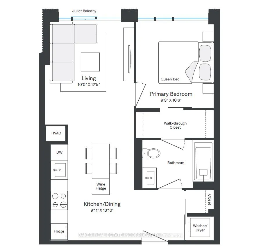 Photo 2 of Unit 931, 65 Trinity Street, Toronto, Waterfront Communities — HOMEH
