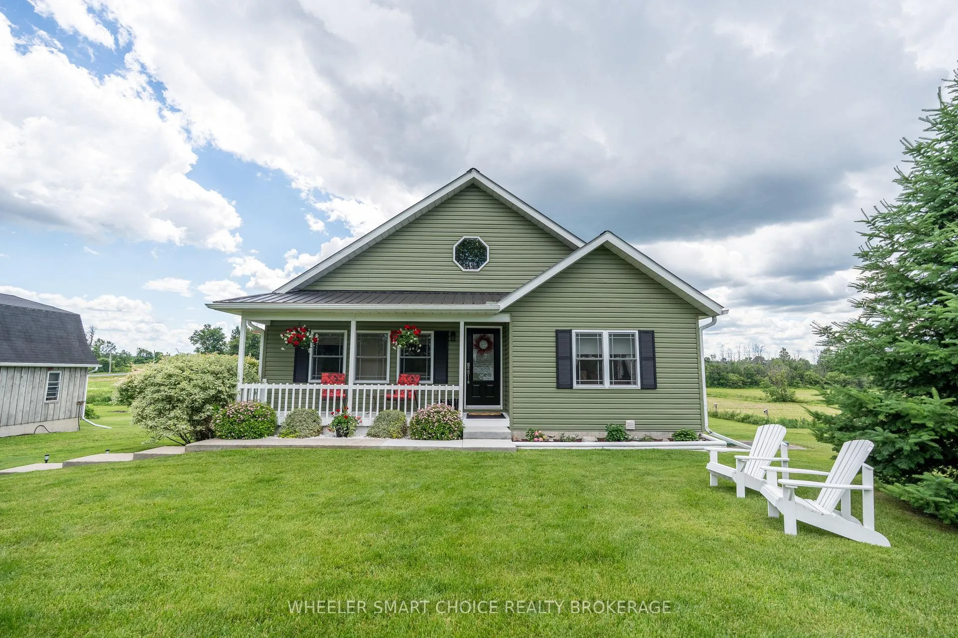 Front of 6086 Cashion Road