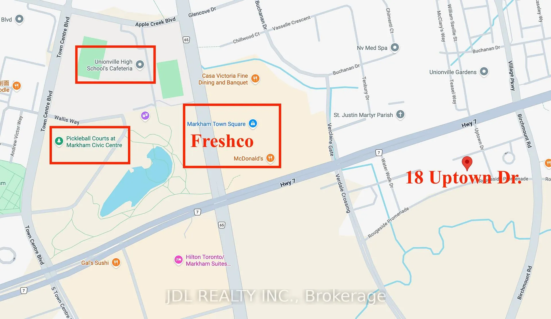 Photo 3 of Unit 1206, 18 Uptown Drive, Markham, Unionville — HOMEH