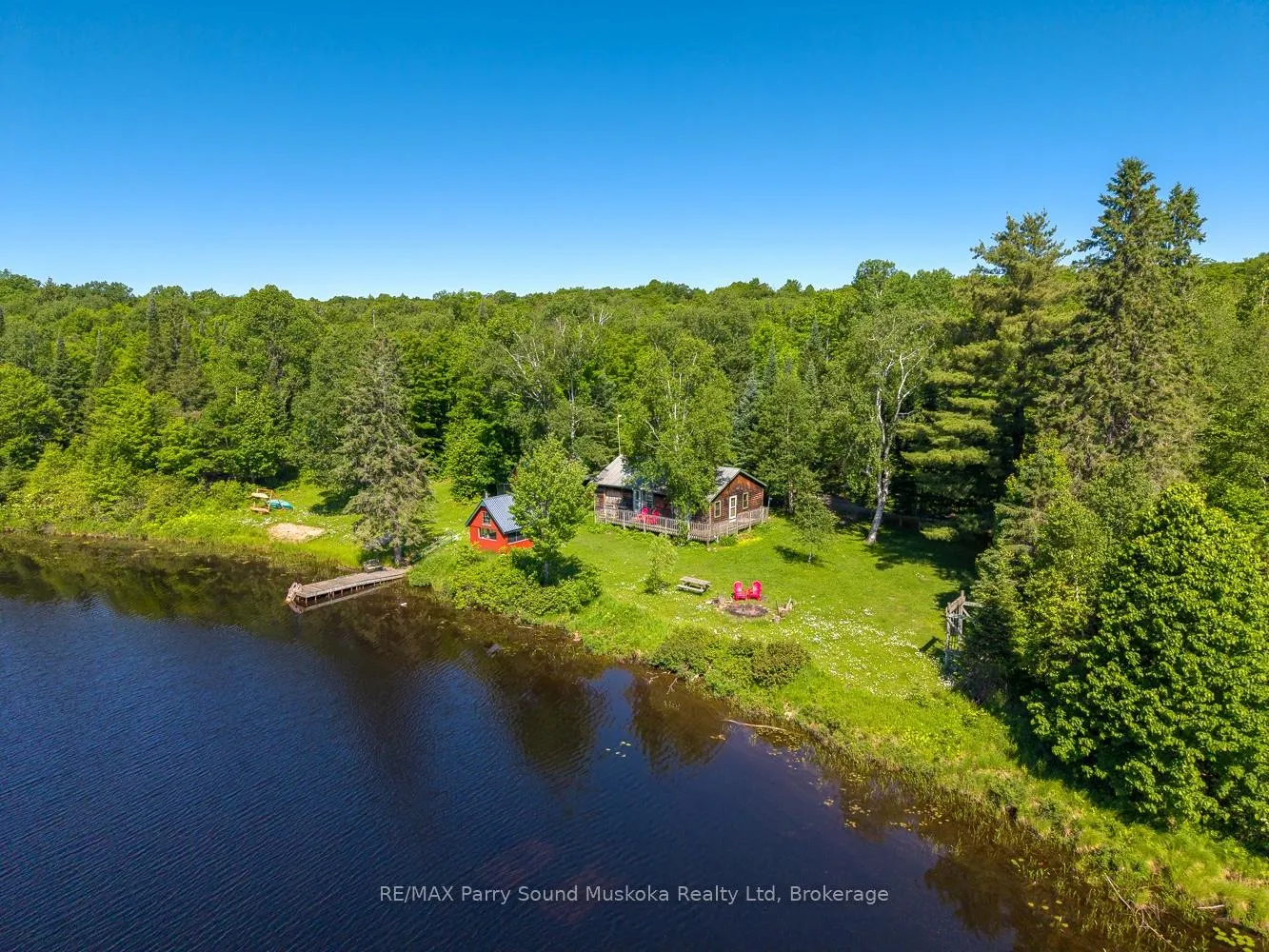 Front of 472 Long Lake Road