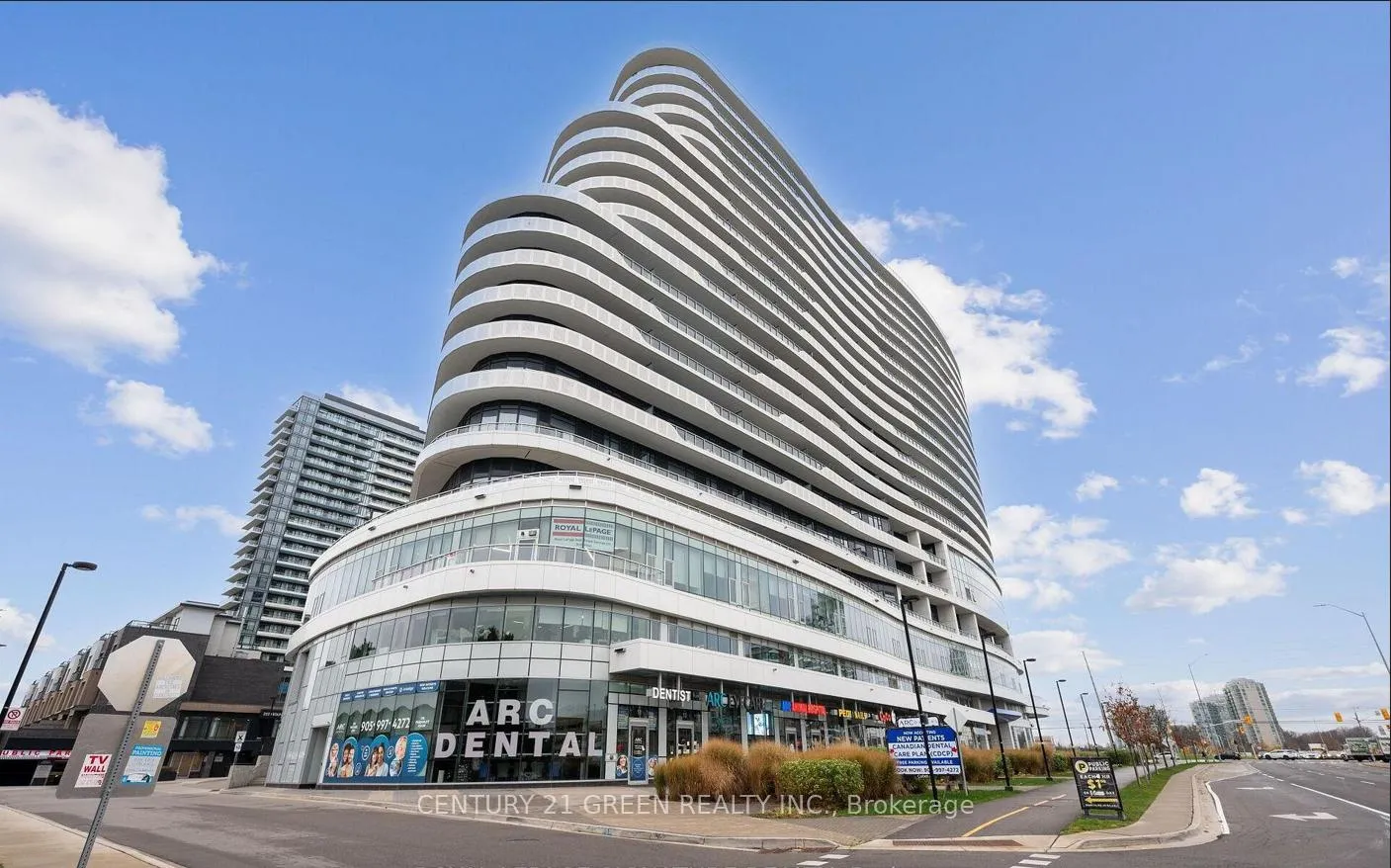 Front of Unit 1204, 2520 Eglinton Avenue W