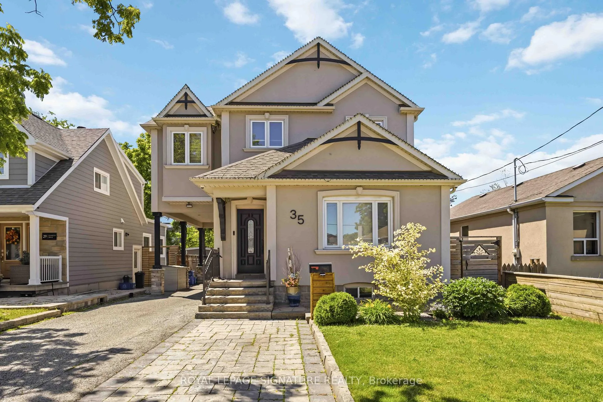 Front of 35 Rainbow Drive