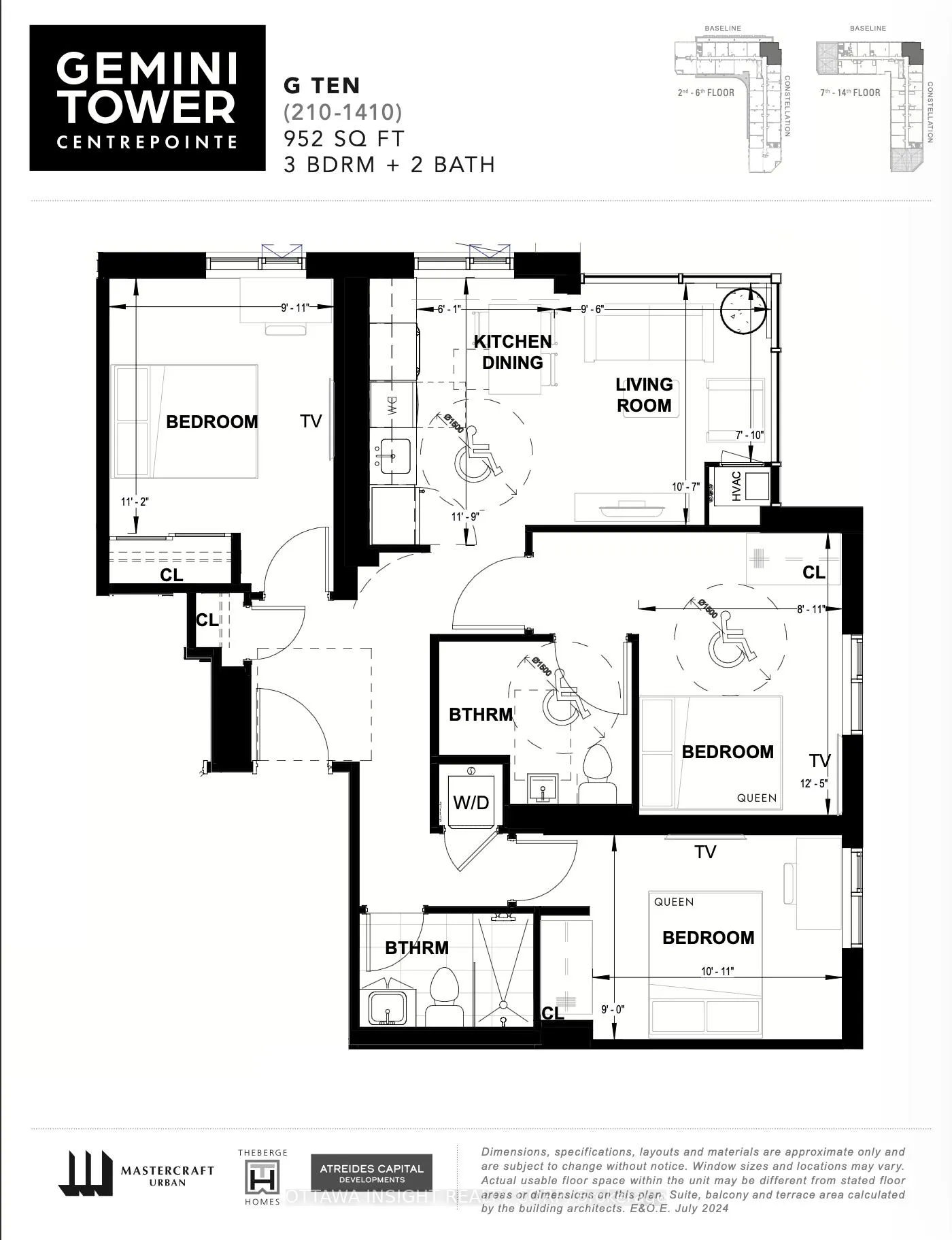 Photo 23 of Unit 11G-10, 2140 Baseline Road, Ottawa, Centrepointe — HOMEH