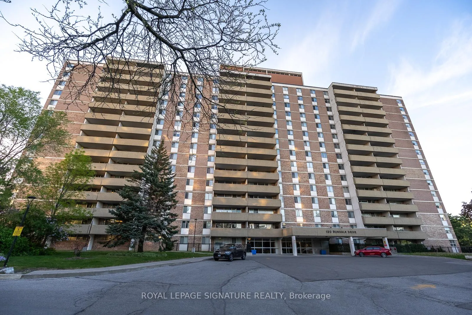 Front of Unit 1110, 120 Dundalk Drive