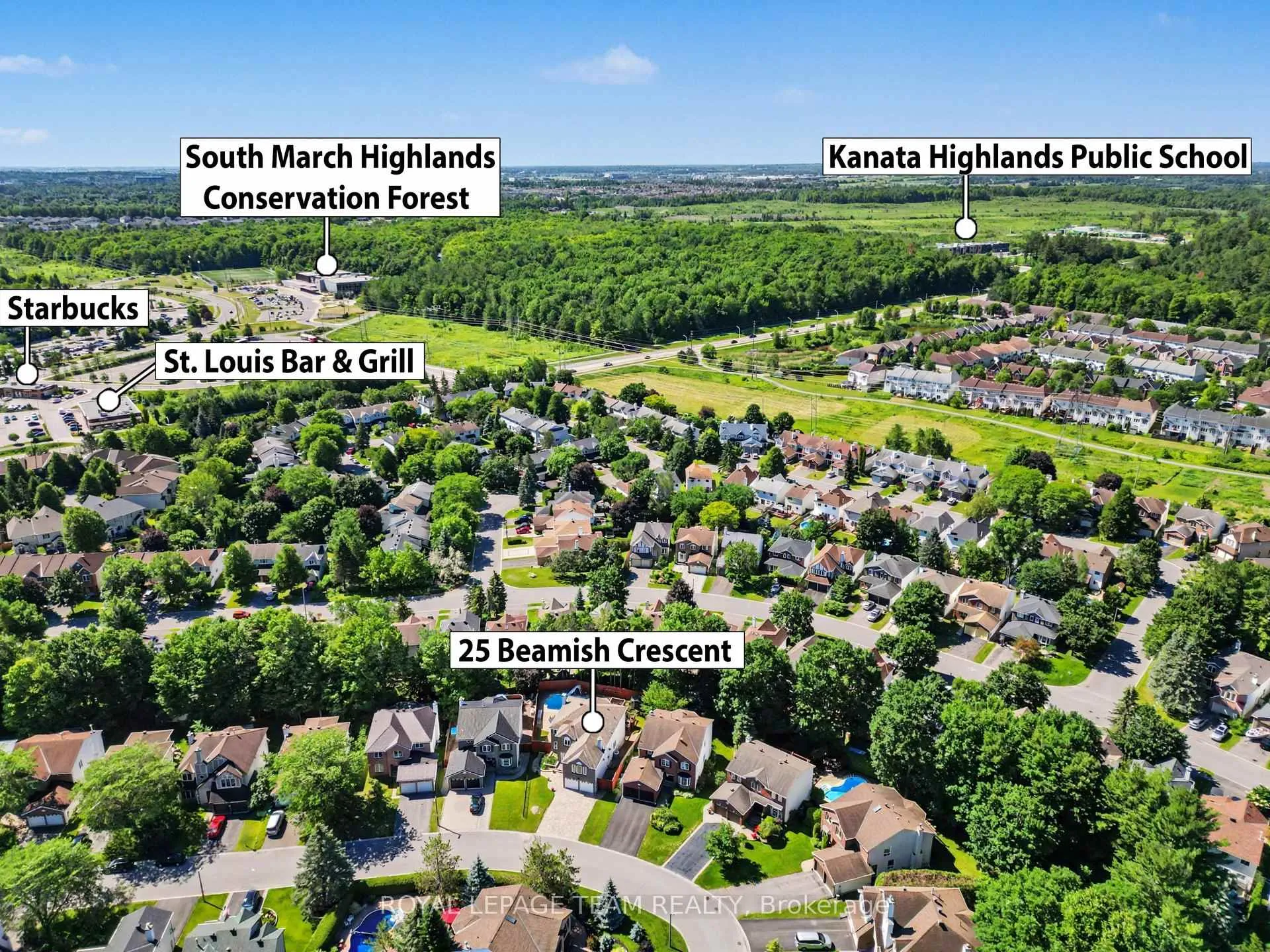 Photo 44 of 25 Beamish Crescent, Ottawa, Kanata - Morgan's Grant/South March — HOMEH
