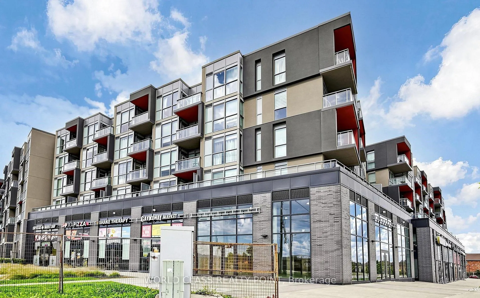 Front of Unit D513, 5220 Dundas Street W