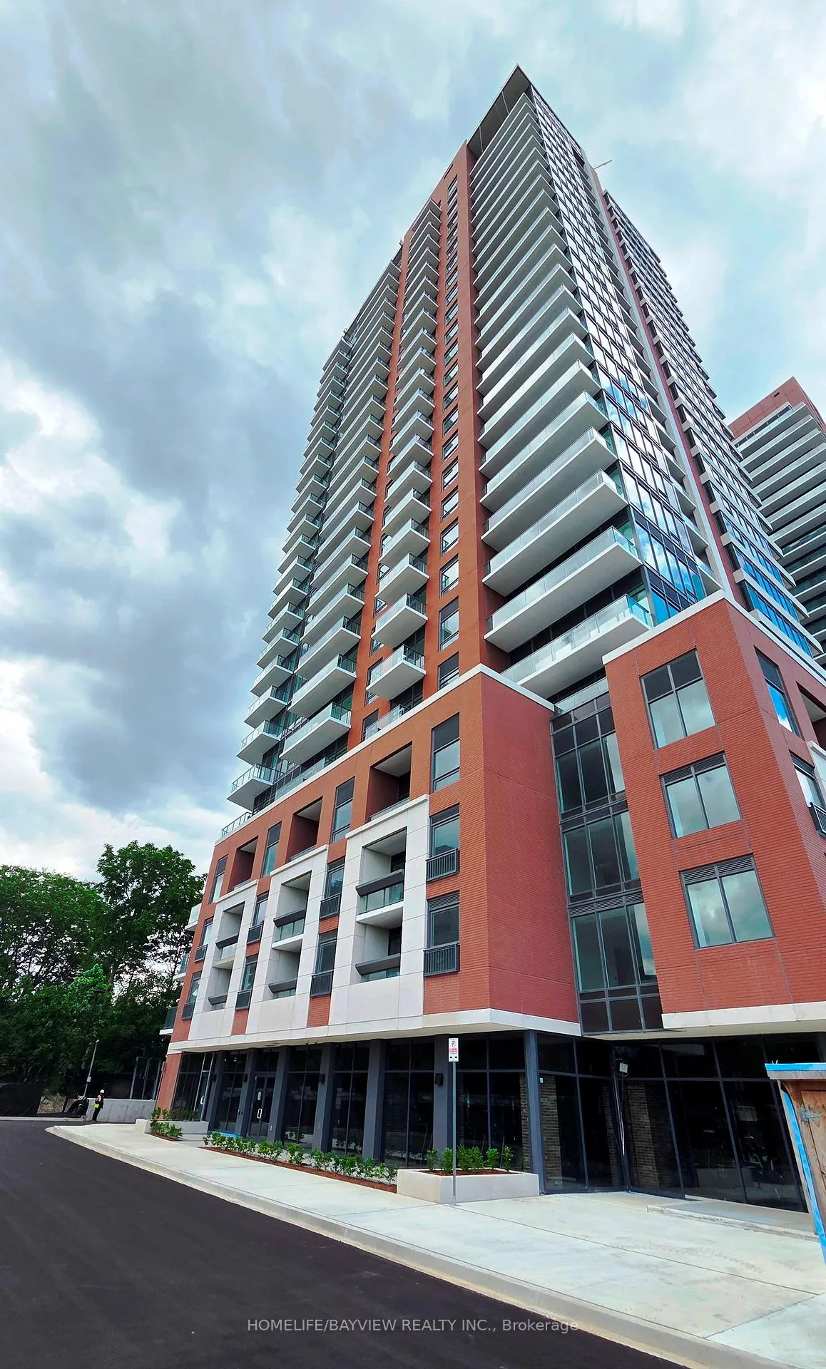 Front of Unit 316, 4010 Eglinton Avenue W