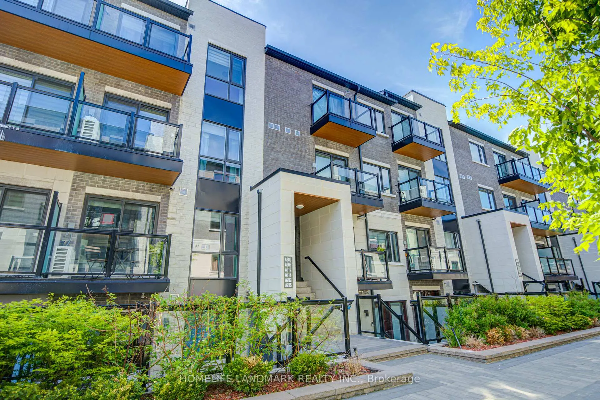 Front of Unit A203, 3453 Victoria Park Avenue