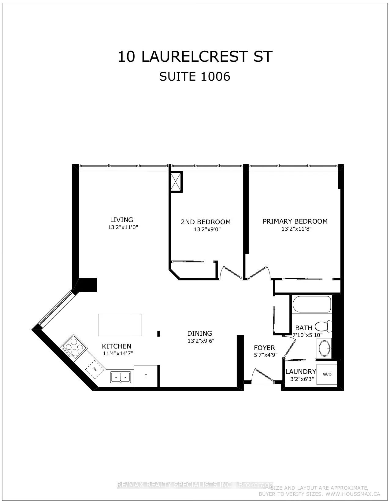 Photo 21 of Unit 1006, 10 Laurelcrest Street, Brampton, Queen Street Corridor — HOMEH