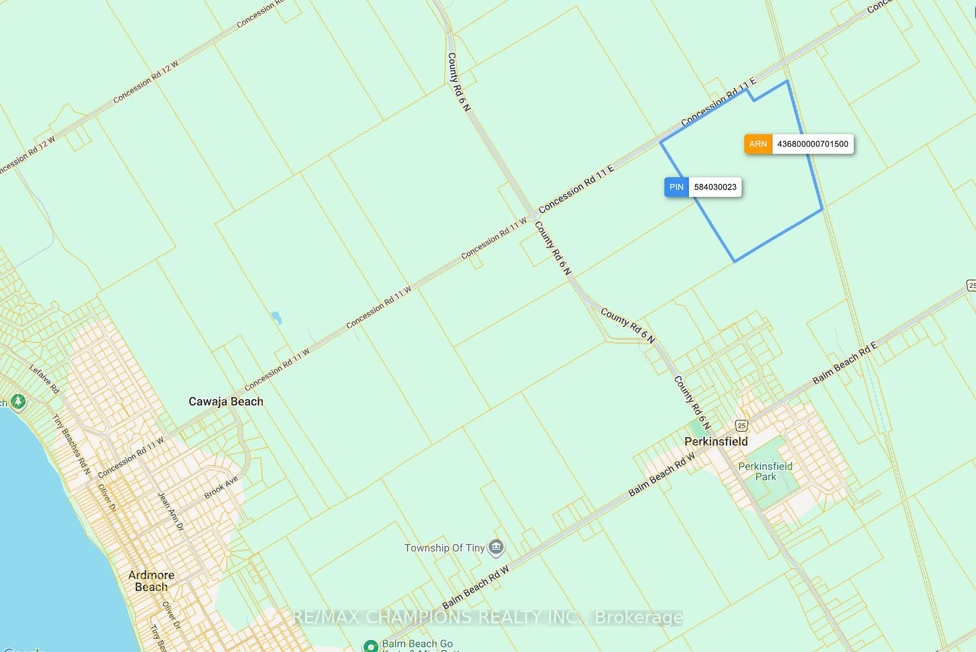 Photo 12 of Pt N1/2 12 Concession 11 Road E, Tiny, Rural Tiny — HOMEH