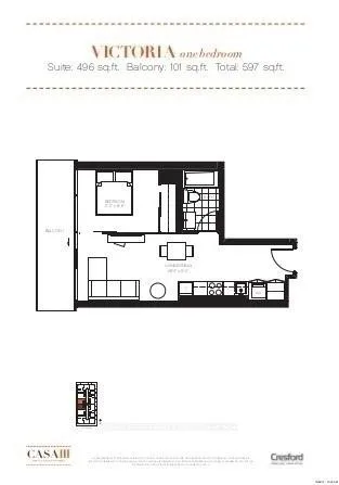 Photo 3 of Unit 1107, 50 Charles Street, Toronto, Church-Yonge Corridor — HOMEH