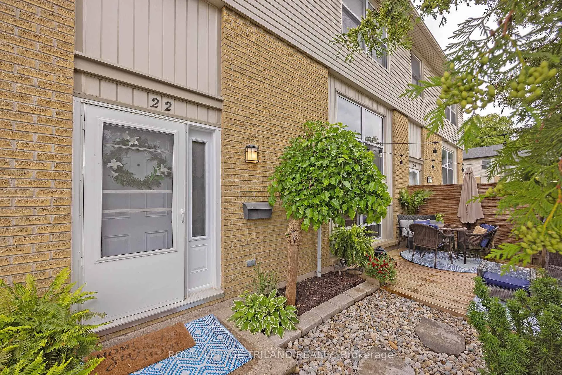 Front of Unit 22, 760 Berkshire Drive