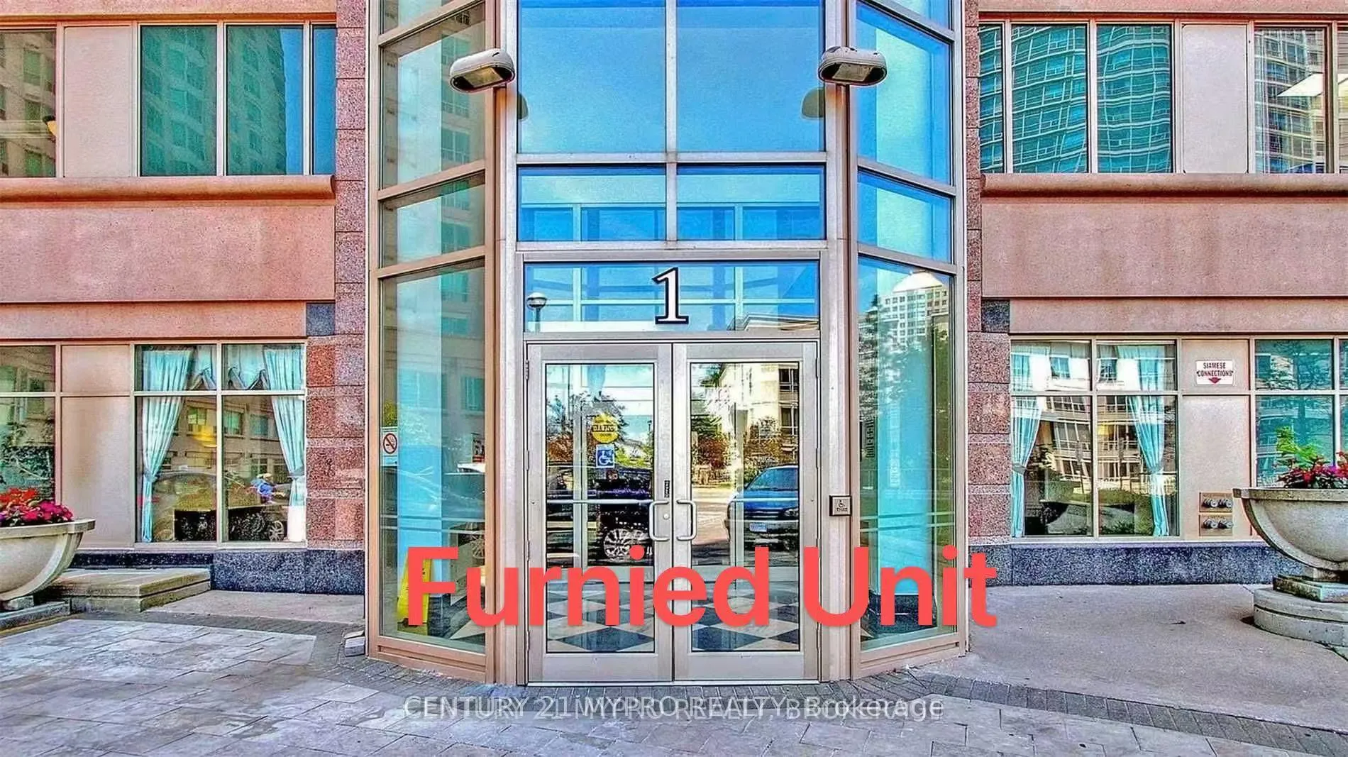 Front of Unit 1609, 1 Lee Centre Drive