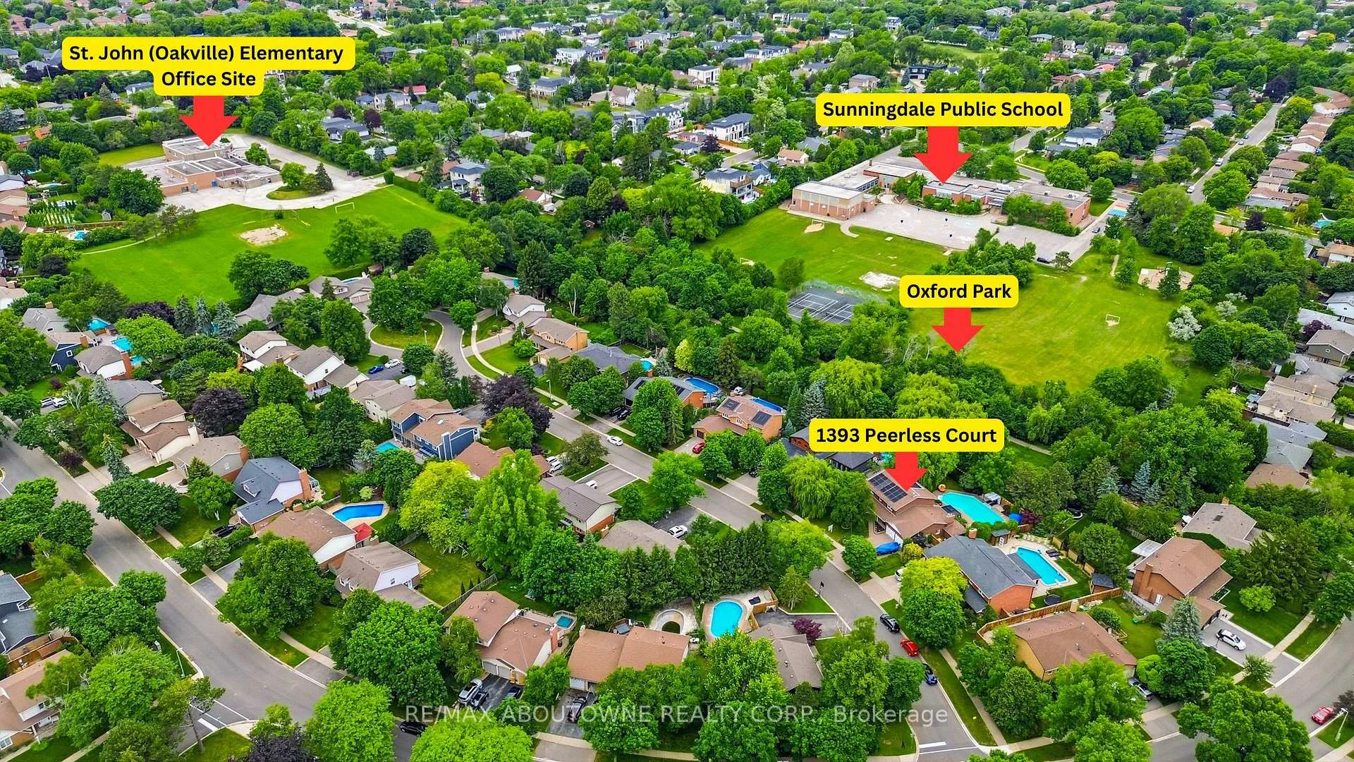 Photo 47 of 1393 Peerless Court, Oakville, College Park — HOMEH