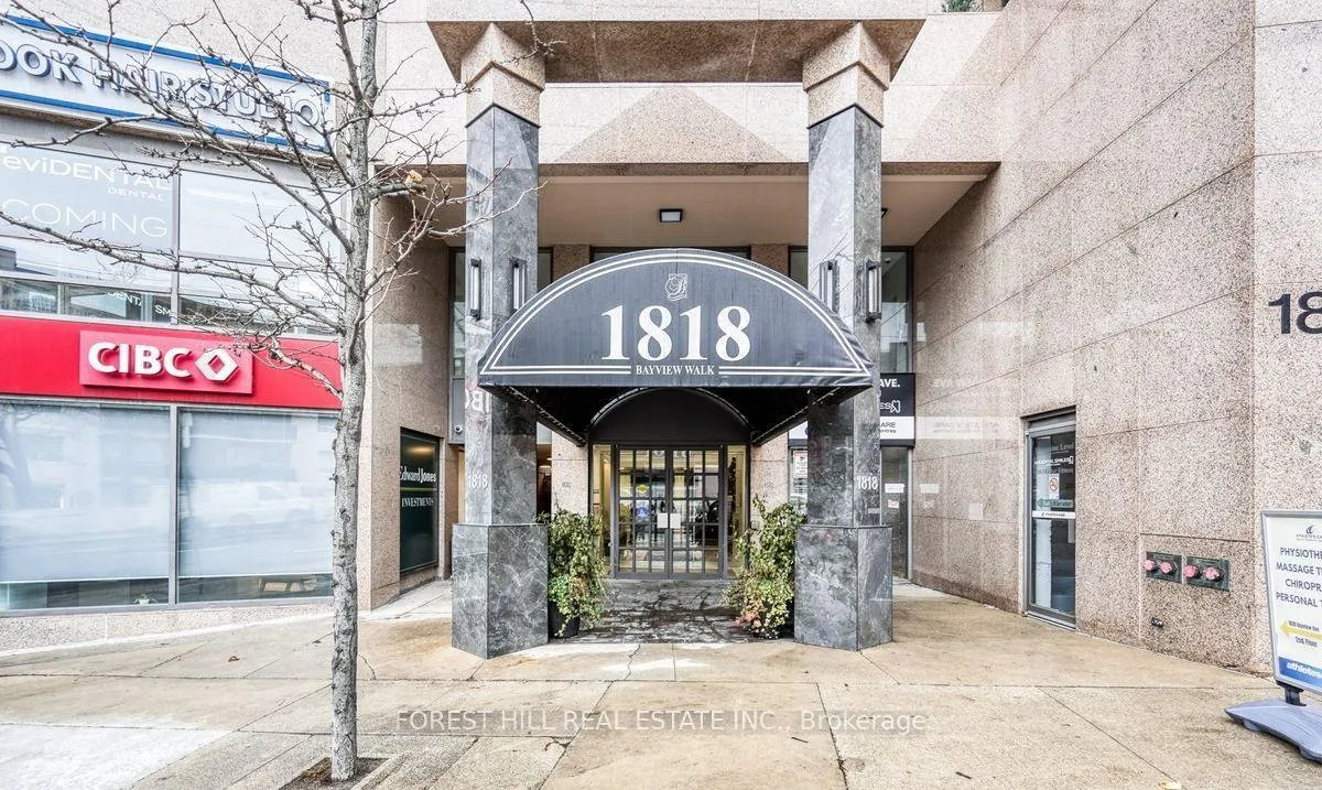 Photo 2 of Unit 704, 1818 Bayview Avenue, Toronto, Mount Pleasant East — HOMEH
