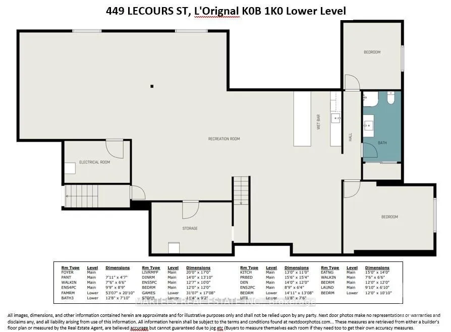 Photo 25 of 449 Lecours Street, Champlain, Champlain Twp — HOMEH