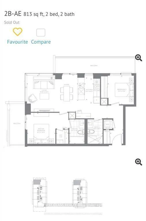 Front of Unit 2803, 7 Golden Lion Heights