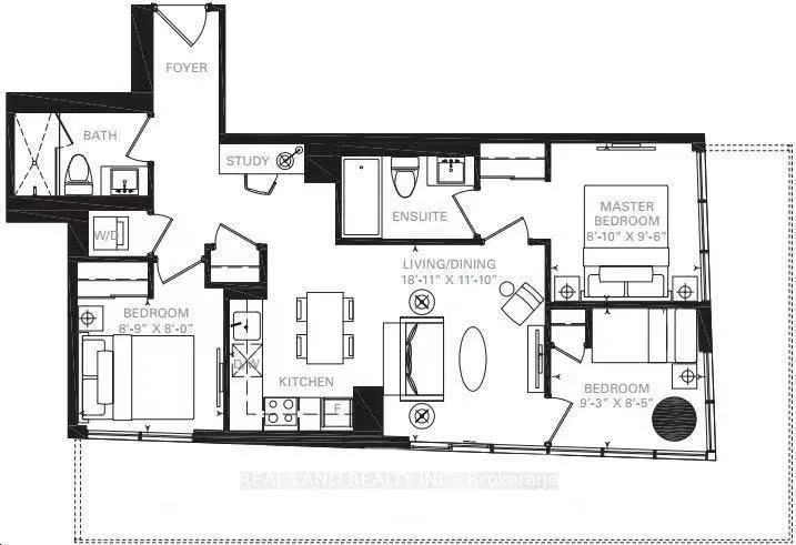 Photo 13 of Unit 2811, 125 Blue Jays Way, Toronto, Waterfront Communities — HOMEH
