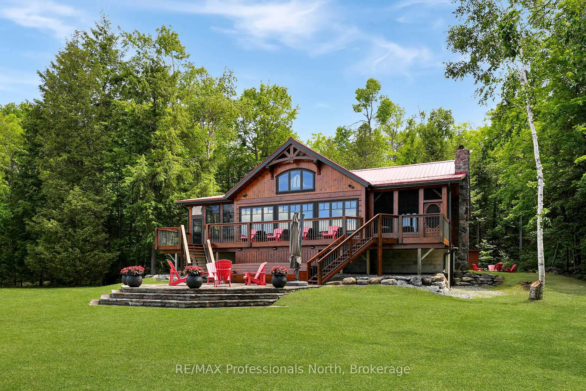 Front of 334 East Clear Bay Road