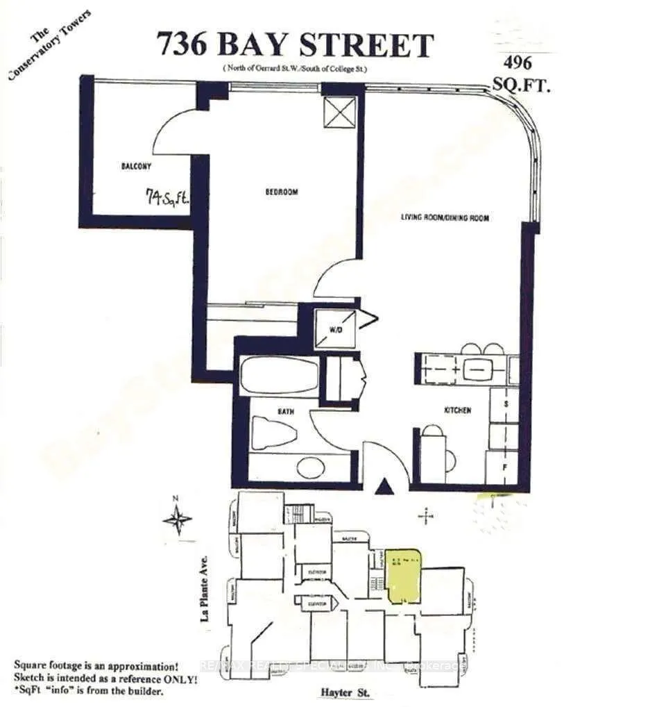 Photo 6 of Unit 712, 736 Bay Street, Toronto, Bay Street Corridor — HOMEH
