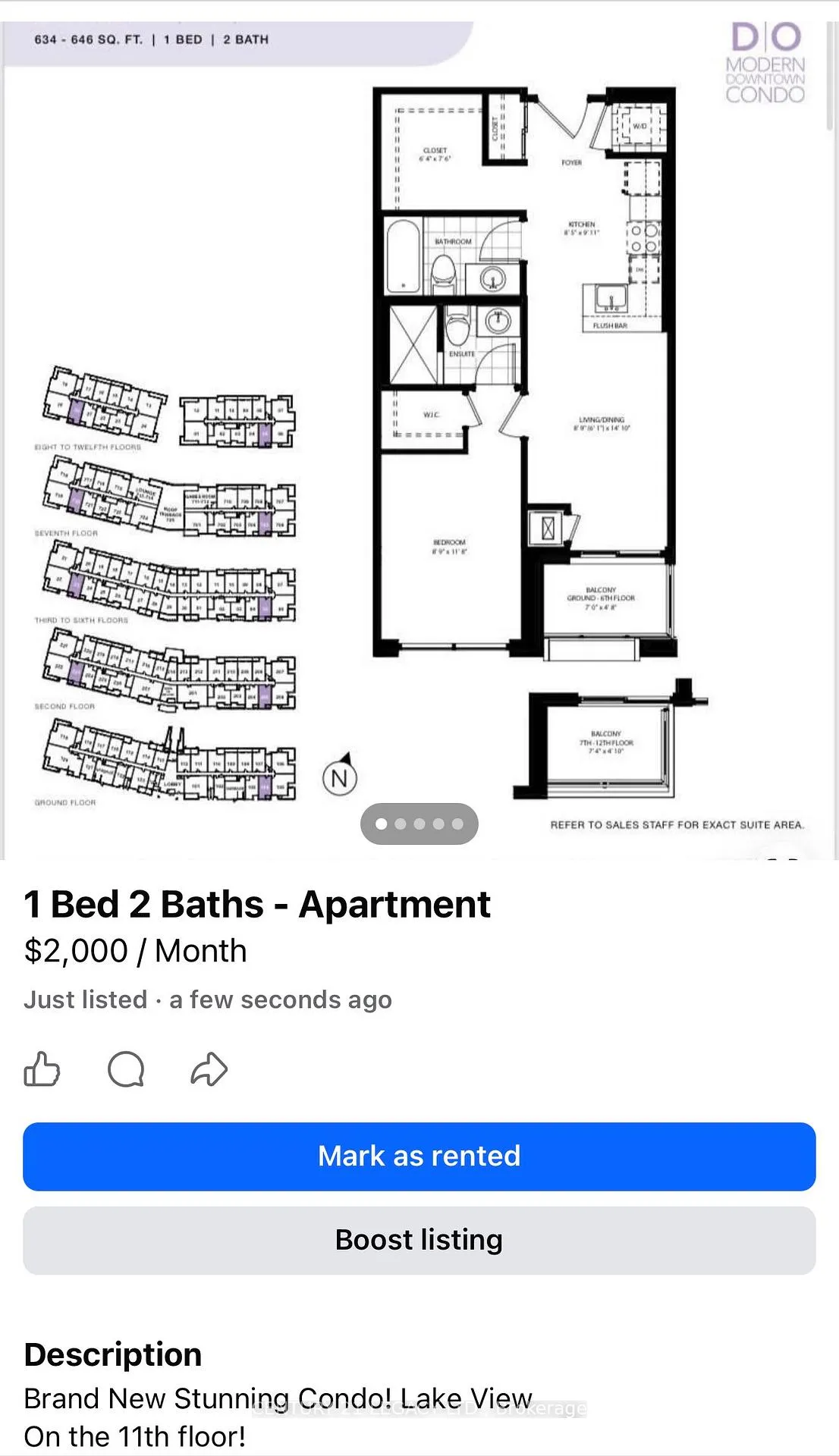 Photo 24 of Unit 1105, 51 Clarington Blvd, Clarington, Bowmanville — HOMEH