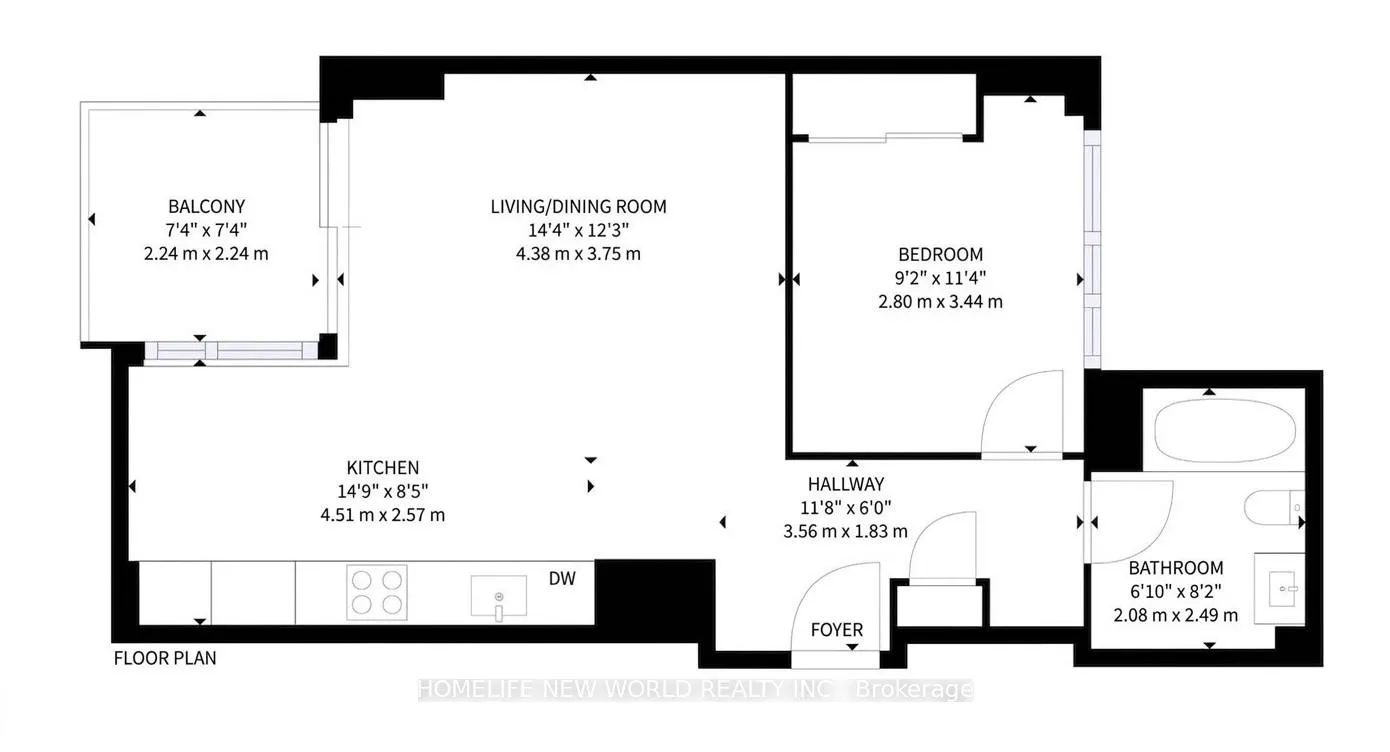Photo 12 of Unit 2504, 81 Wellesley Street E, Toronto, Church-Yonge Corridor — HOMEH