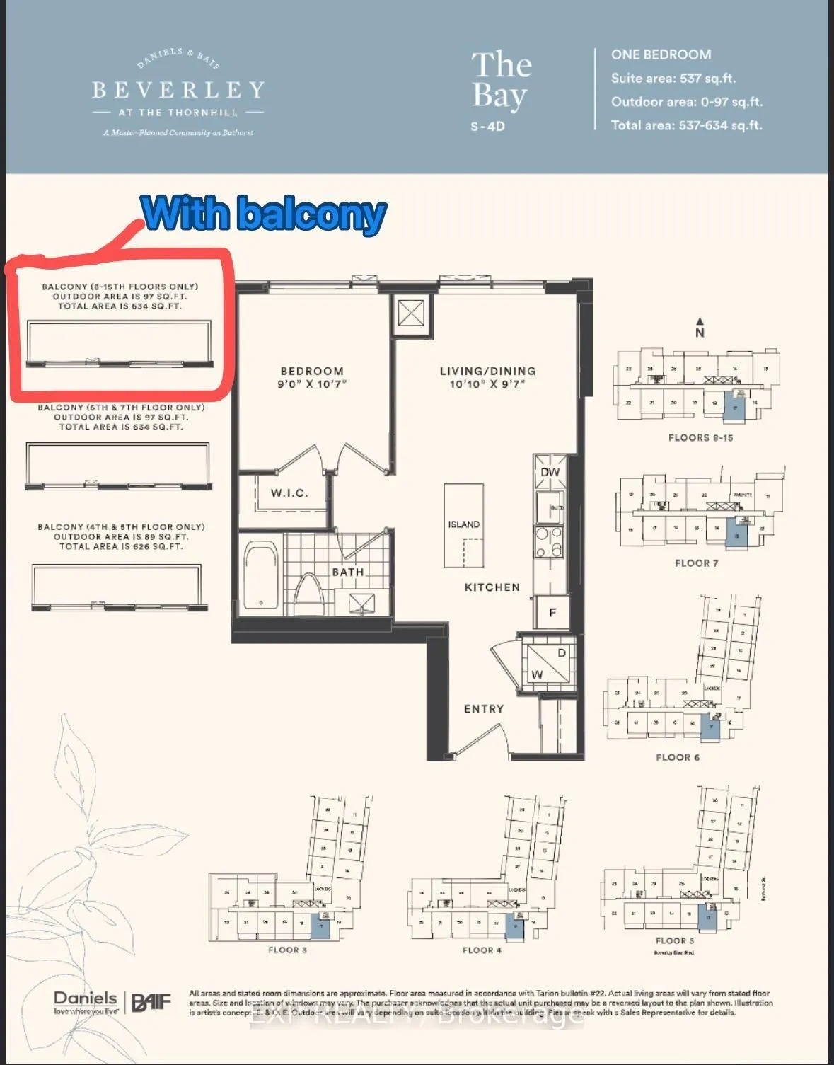 Photo 2 of Unit 917, 7950 Bathurst Street, Vaughan, Beverley Glen — HOMEH