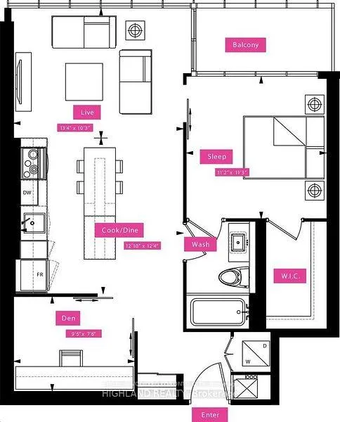 Photo 4 of Unit 3402, 101 Charles Street E, Toronto, Church-Yonge Corridor — HOMEH