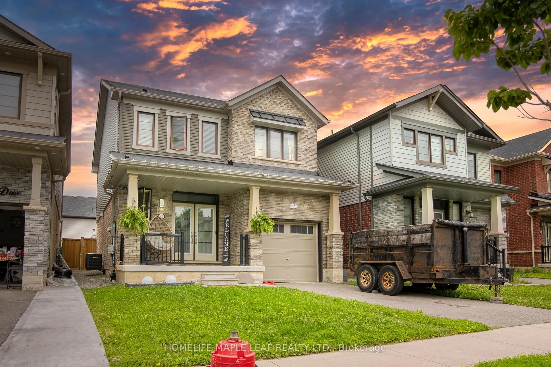 Front of 232 Bedrock Drive S