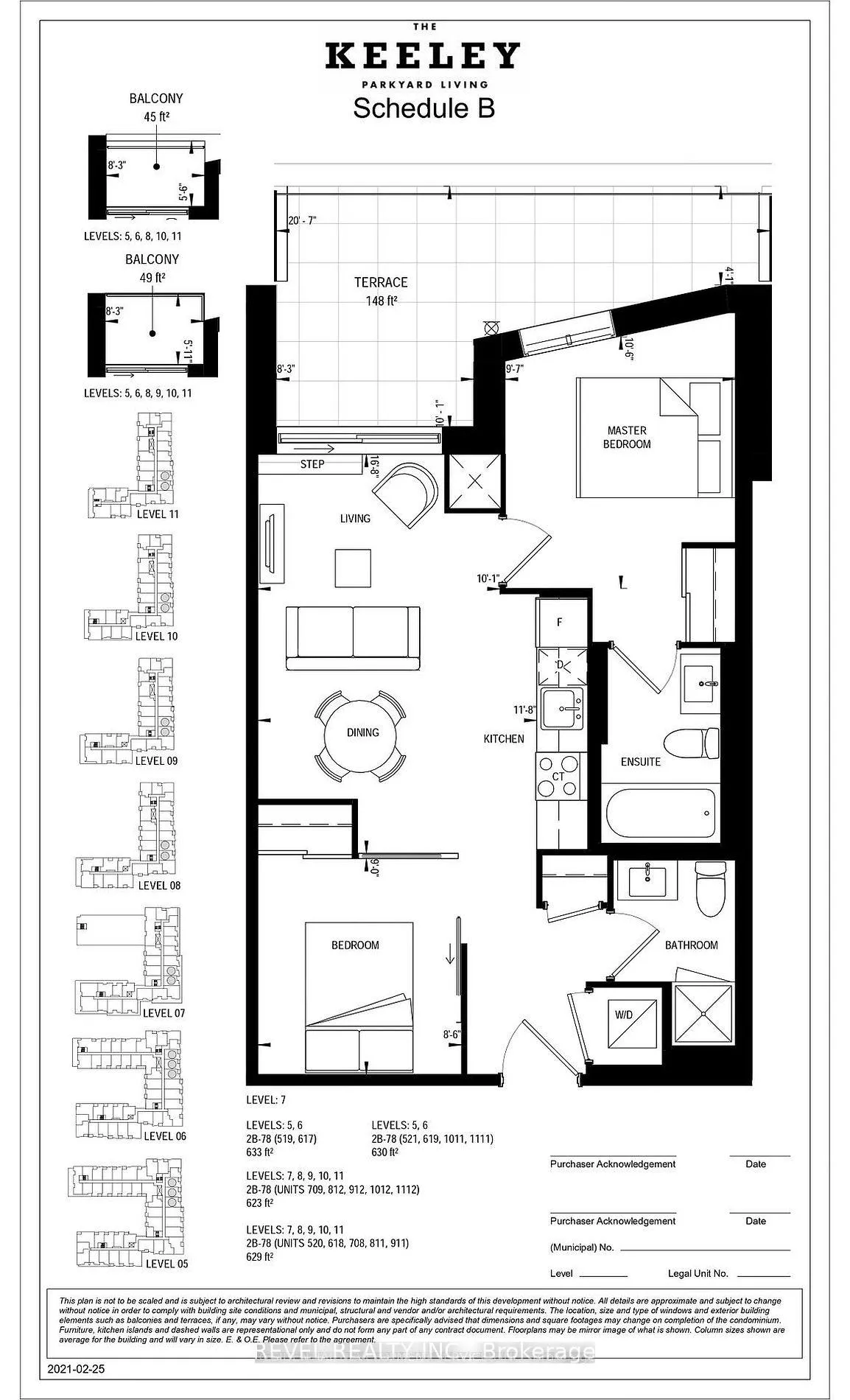 Front of Unit 811, 3100 Keele Street