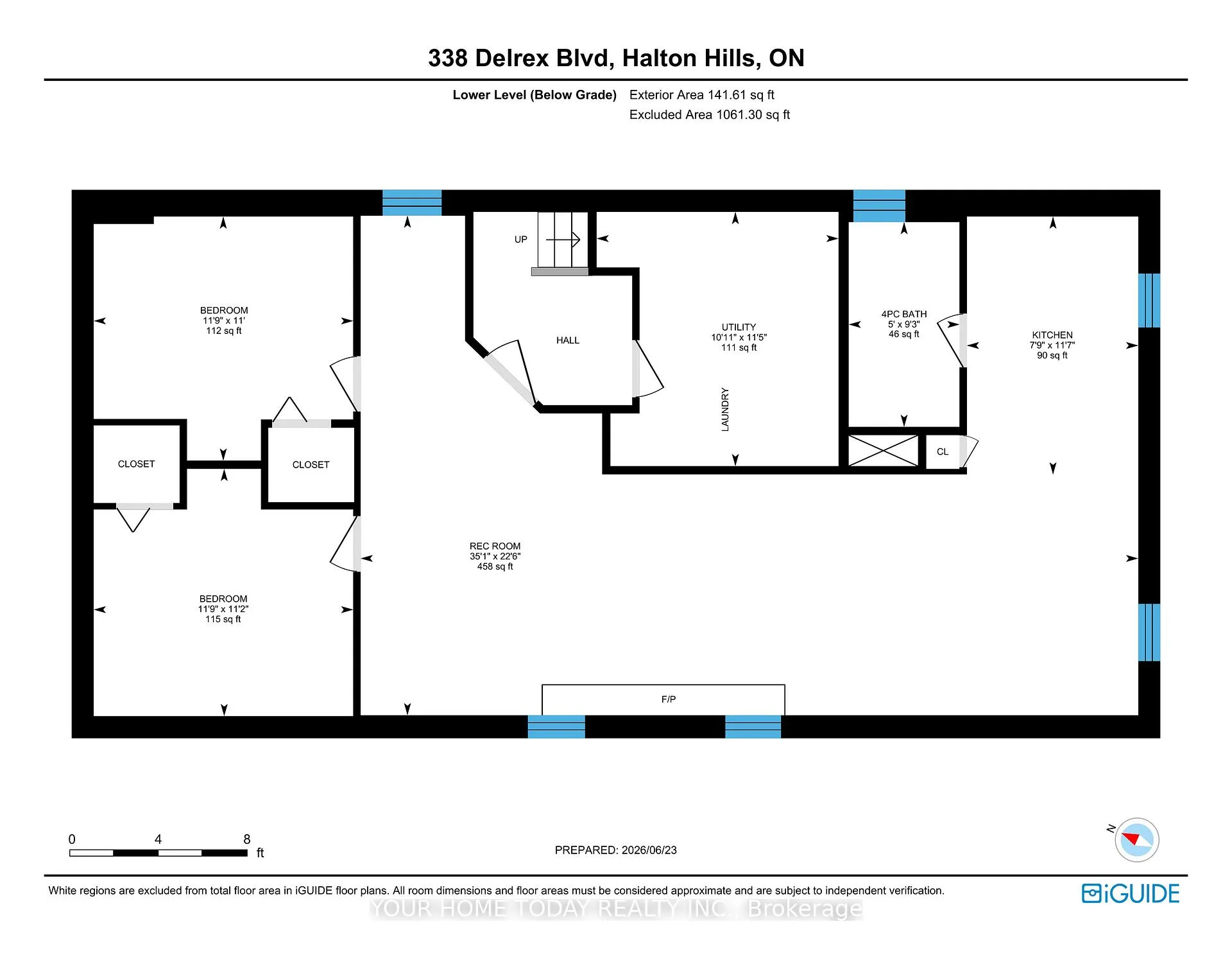 Photo 23 of 338 Delrex Boulevard, Halton Hills, Georgetown — HOMEH