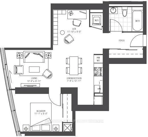 Photo 12 of Unit 5706, 14 York Street, Toronto, Waterfront Communities — HOMEH