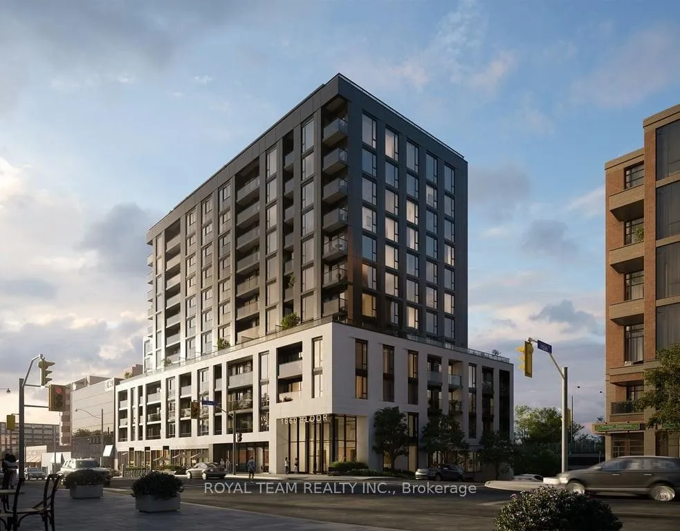 Front of Unit 711, 1660 Bloor Street W