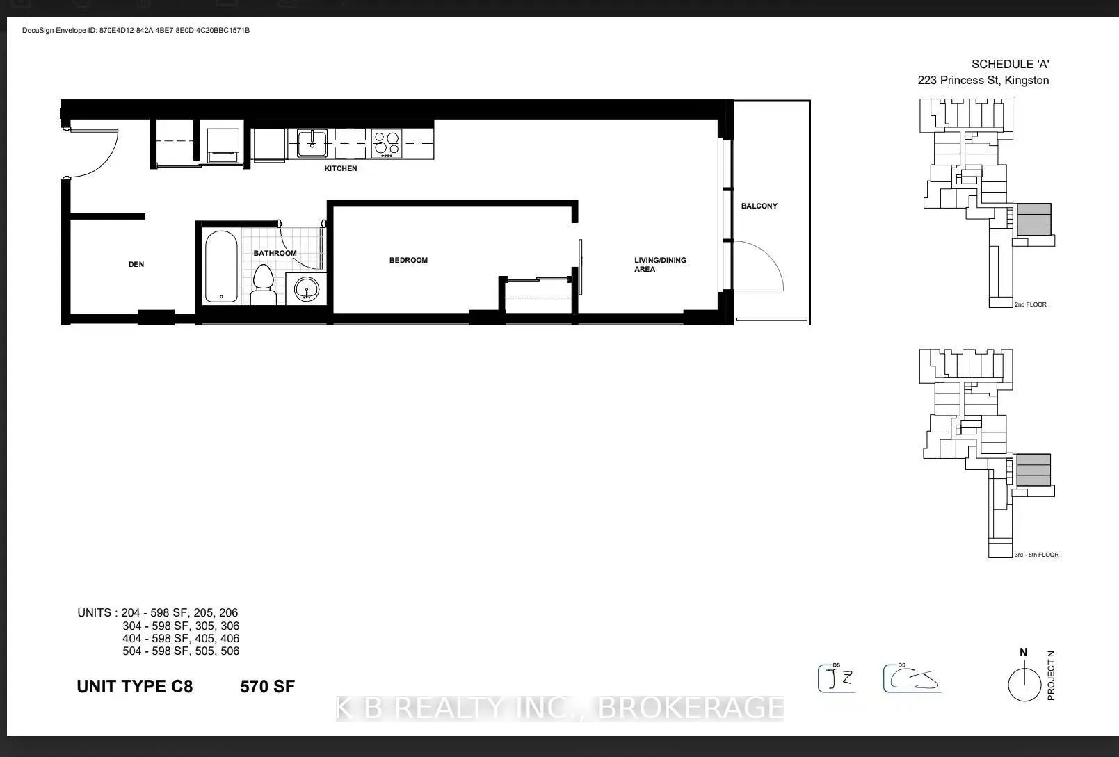 Photo 4 of Unit 306, 223 Princess Street, Kingston, East of Sir John A. Blvd — HOMEH