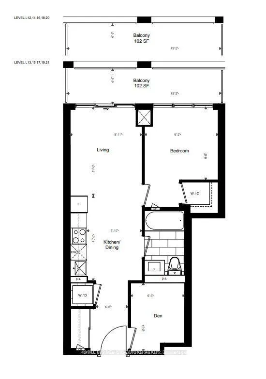 Photo 11 of Unit 2225, 135 Lower Sherbourne Street, Toronto, Moss Park — HOMEH