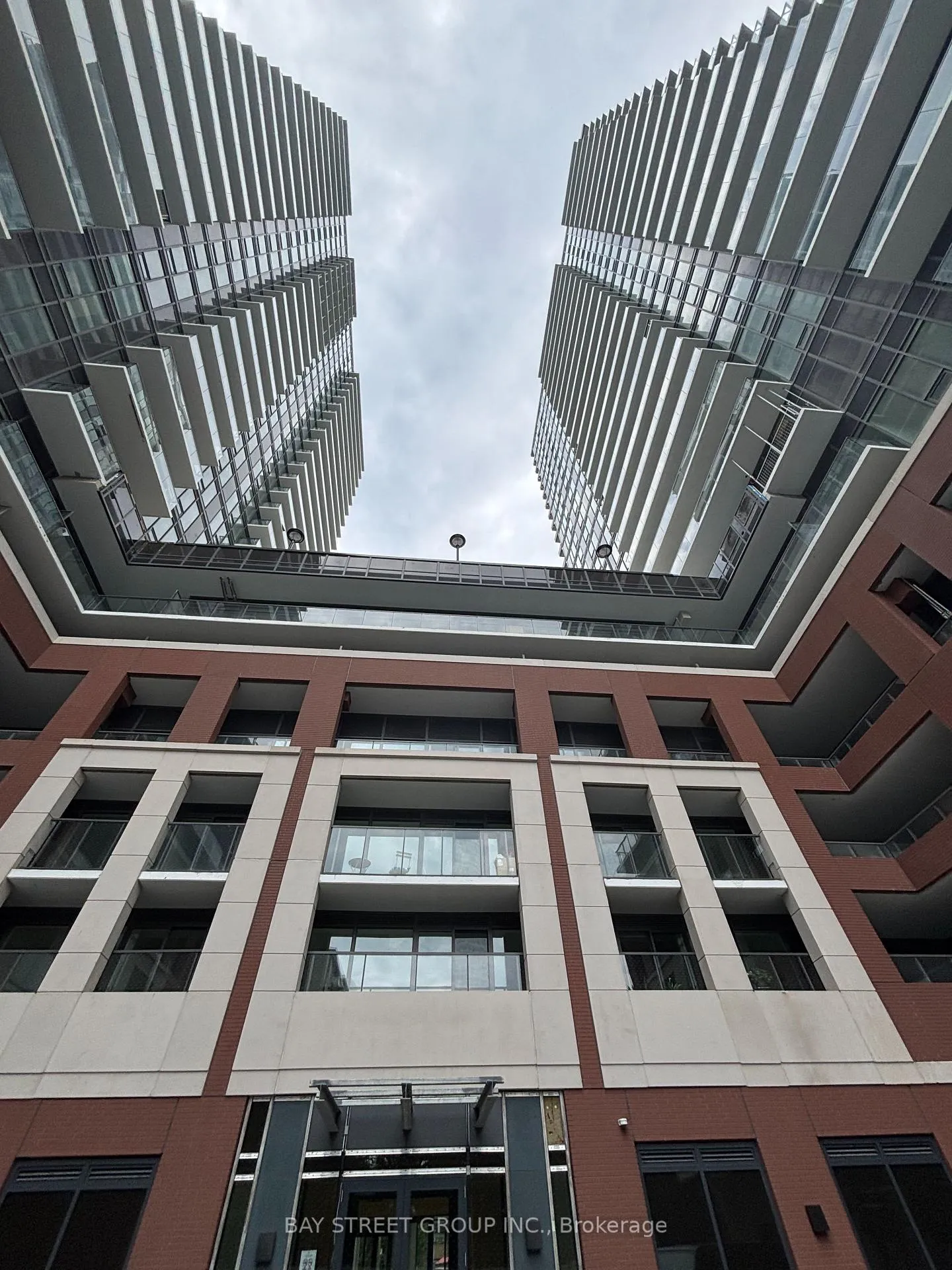 Front of Unit 605, 4010 Eglinton Avenue W