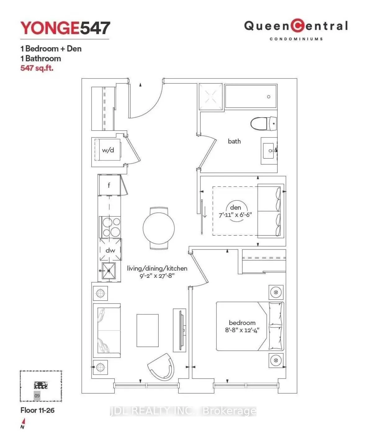 Photo 3 of Unit 3309, 100 Queen Street E, Toronto, Church-Yonge Corridor — HOMEH