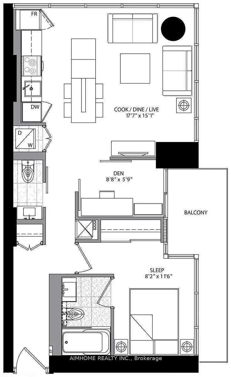 Photo 2 of Unit 4305, 5 St Joseph Street, Toronto, Bay Street Corridor — HOMEH