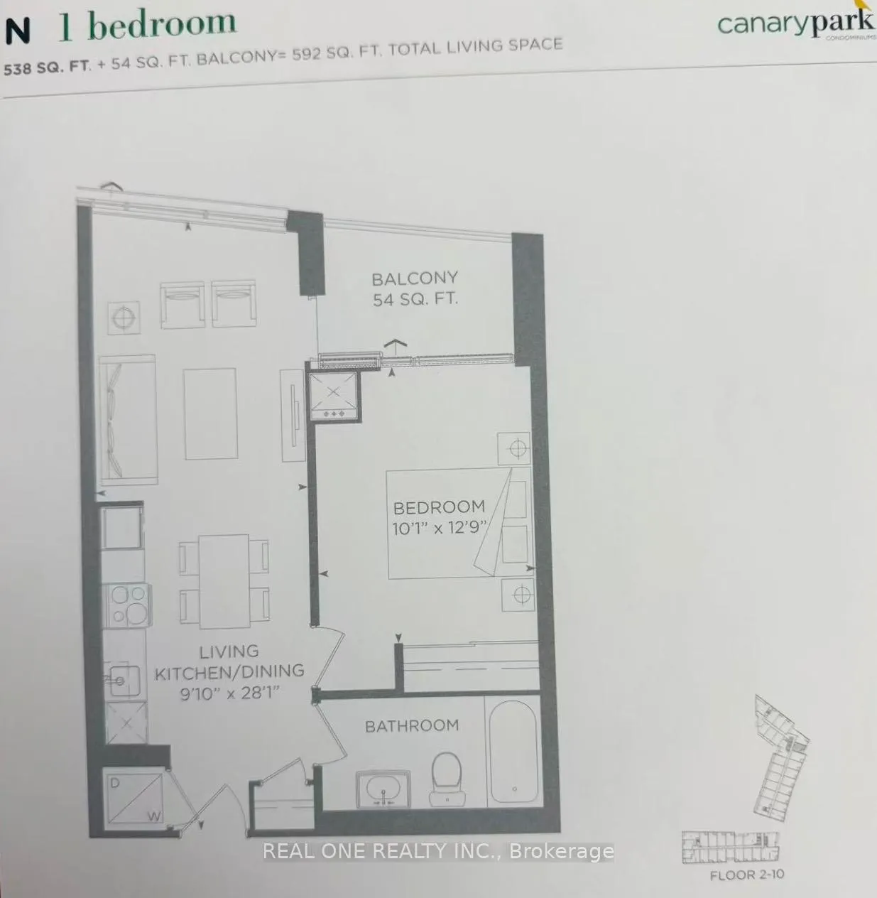 Photo 18 of Unit N410, 120 Bayview Avenue, Toronto, Waterfront Communities — HOMEH