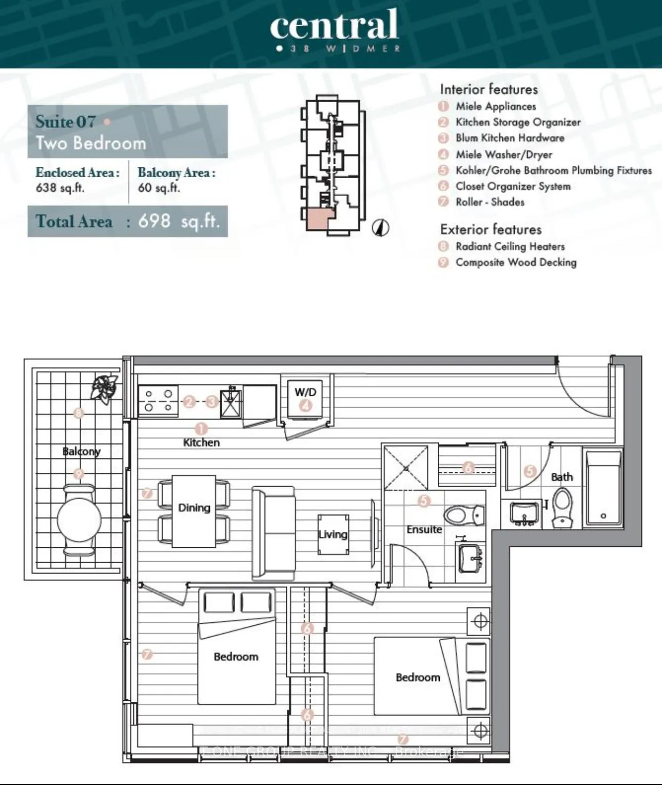 Photo 15 of Unit 3807, 38 Widmer Street, Toronto, Waterfront Communities — HOMEH